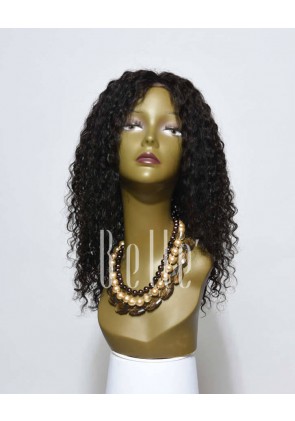 Swiss Lace Front Wigs 100% Premium Chinese Virgin Hair 10mm Curl