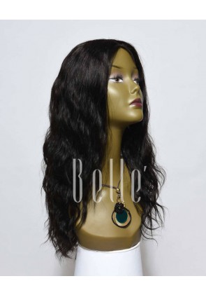 Brazilian Wave Affordable Silk Top Lace Front Wigs 100% Premium Peruvian Virgin Hair 