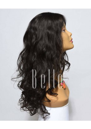 European Curly 100% Premium Mongolian Virgin Hair Lace Front Wig