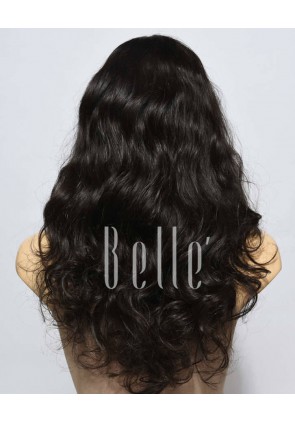 European Curly 100% Premium Human Hair Silk Top Full Lace Wig Brazilian Virgin Hair