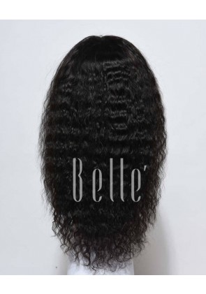 Glueless Full Lace Wigs Indian Remy Hair Spanish Wave